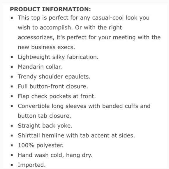 ✨ Calvin Klein blush button up shirt✨ - Picture 5 of 6